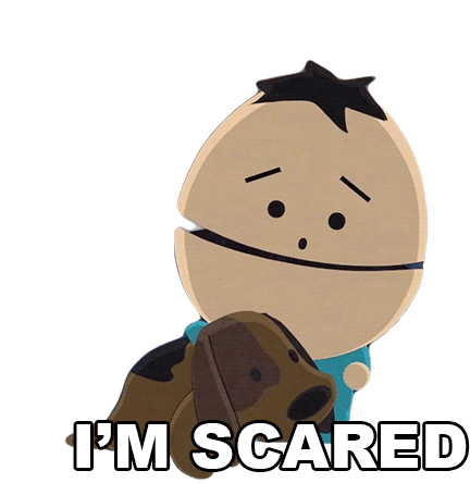 Im Scared Ike Broflovski Sticker - Im Scared Ike Broflovski South Park Stickers