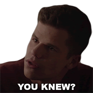 You Knew Ethan Sticker - You Knew Ethan Teen Wolf Stickers