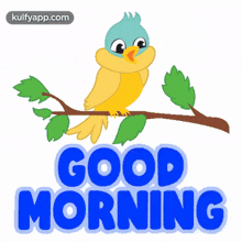 Good Morning.Gif GIF - Good Morning Goodmorning Bird GIFs