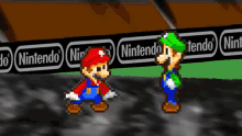 Thumbs Up Mario GIF