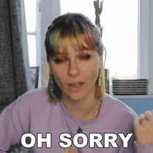 Oh Sorry Savannah GIF - Oh Sorry Savannah The Queer Kiwi GIFs