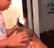 Father Daughter Haircuts GIF - Cute Awe Fatherdaughtercuts GIFs