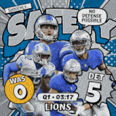 Detroit Lions (5) Vs. Washington Commanders (0) First Quarter GIF - Nfl National Football League Football League GIFs