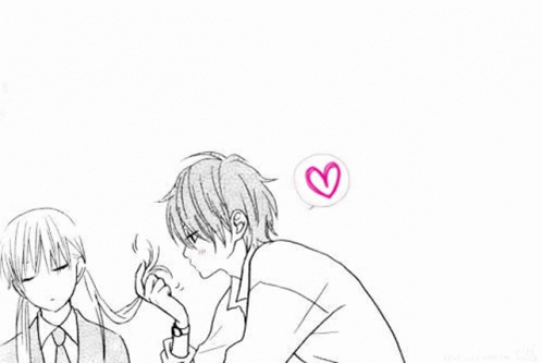cute anime love drawings