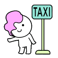 Traffic Taxi Sticker - Traffic Taxi Cab Stickers