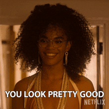 You Look Pretty Good Elle Argent GIF
