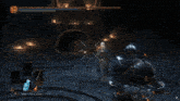 a screenshot of a video game shows a statue and a heavy gem