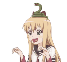 Snake Tongue Anime GIF