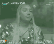 a spit detector is activated and analyzing results