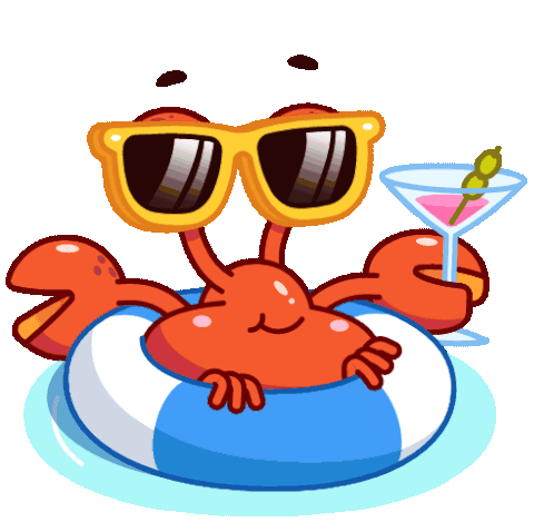 Crabpool Grabthiscrab Sticker - Crabpool Crab Grabthiscrab Stickers