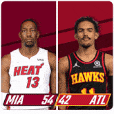 Miami Heat (54) Vs. Atlanta Hawks (42) Half-time Break GIF - Nba Basketball Nba 2021 GIFs
