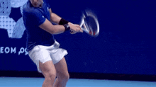 Hamad Medjedovic Backhand GIF - Hamad Medjedovic Backhand Tennis GIFs