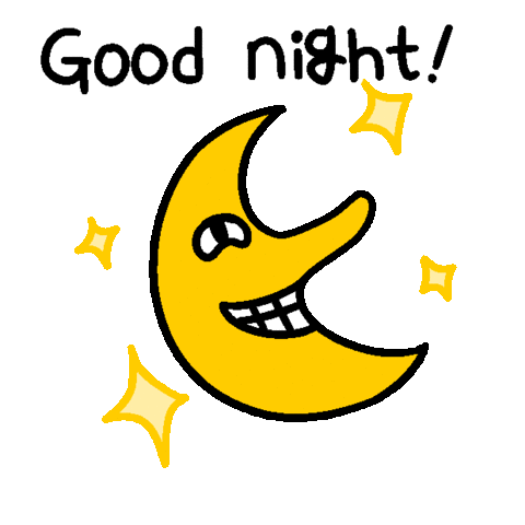 Nighty Night Good Night Sticker - Nighty Night Good Night Bedrooms Stickers