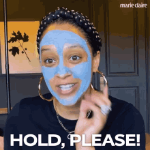 Hold Please Tia Mowry GIF - Hold Please Tia Mowry Marie Claire GIFs