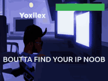 Roblox noob got your ip address (meme) on Make a GIF