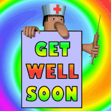 get well soon get better get well soon nurse feel better pretty nurse