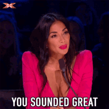 You Sounded Great Sounds Greats GIF - You Sounded Great Sounds Greats Sounds Right GIFs