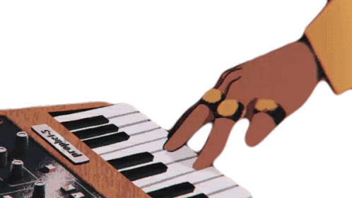 Playing Keyboard 2chainz Sticker - Playing Keyboard 2chainz Cant Go For That Song Stickers