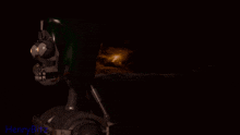 a poster that says say that again with a robot