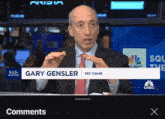 Gary Gensler Stroking It GIF - Gary Gensler Stroking It Gme GIFs