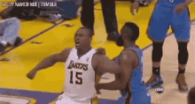 Angry GIF - Lakers Moses Punch GIFs