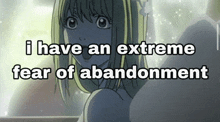 I Have An Extreme Fear Of Abandoment Anime GIF