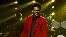 The Weeknd The Weeknd Snl GIF - The Weeknd The Weeknd Snl Blinding Lights GIFs