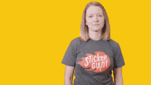 Stickergiant Love That For You GIF - Stickergiant Love That For You Good Job GIFs