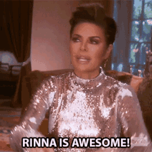 Rinna Is Awesome Lisa Rinna GIF - Rinna Is Awesome Lisa Rinna Real Housewives Of Beverly Hills GIFs