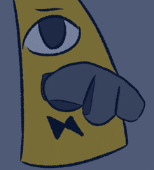 a close up of a drawing of a triangle with an eye