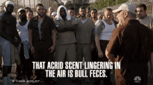 that acrid scent lingering in the air is bull feces smell stink bull bs