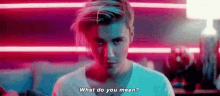 justin bieber what do you mean
