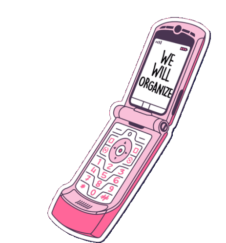 Movement Aesthetic Sticker - Movement Aesthetic Pink Phone Stickers