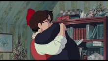 Kikis Delivery Service Hug GIF - Kikis Delivery Service Hug Ghibli GIFs