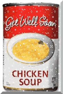 Get Well Soon Chicken Soup GIF