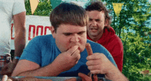 Sausage Eating Competition GIF - Hot Dog Eating Contest Wiener Eat GIFs