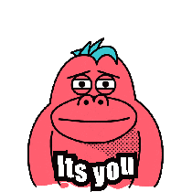 Ahhitsyou It'S You Sticker - Ahhitsyou It'S You Youscaredme Stickers