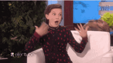 Millie Bobby Brown Interview GIF - Millie Bobby Brown Interview Hand Gestures GIFs