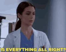 Greys Anatomy Jules Millin GIF - Greys Anatomy Jules Millin Is Everything All Right GIFs