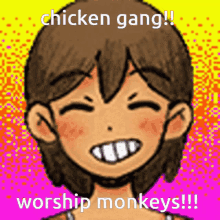 Chicken Gang Kel Omori GIF