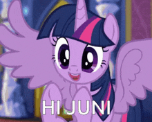 Hi Juni Mlp GIF - Hi Juni Mlp My Little Pony GIFs