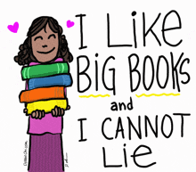 I Like Big Books I Cannot Lie Bibliophile GIF