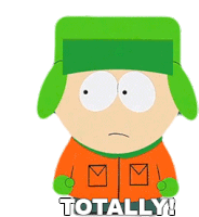 Totally Kyle Broflovski Sticker - Totally Kyle Broflovski South Park Stickers