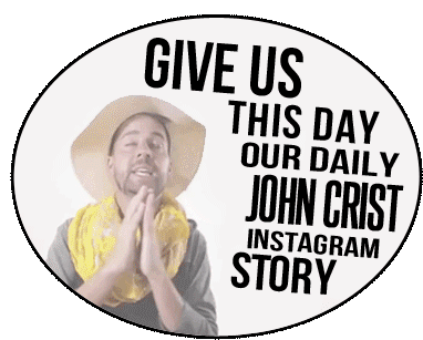 John Crist Instagram Story Sticker - John Crist Instagram Story Stickers