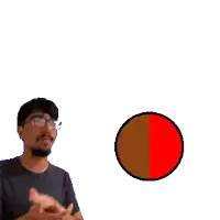 a man stands in front of a sign that says slammy + speedy