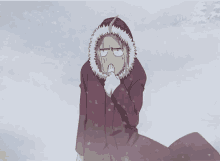 Cold Anime GIF - Winter Freezing Glace GIFs