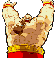 Zangief Street Fighter Sticker