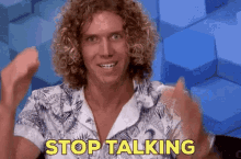Stop Talking Be Quiet GIF - Stop talking Be quiet - Discover & Share GIFs