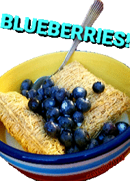 Blueberries Yummy Yummy Sticker - Blueberries Yummy Yummy Healthy Food Stickers