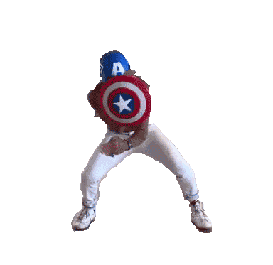 Captain America Shield Block Sticker - Captain America Shield Block Protection Stickers